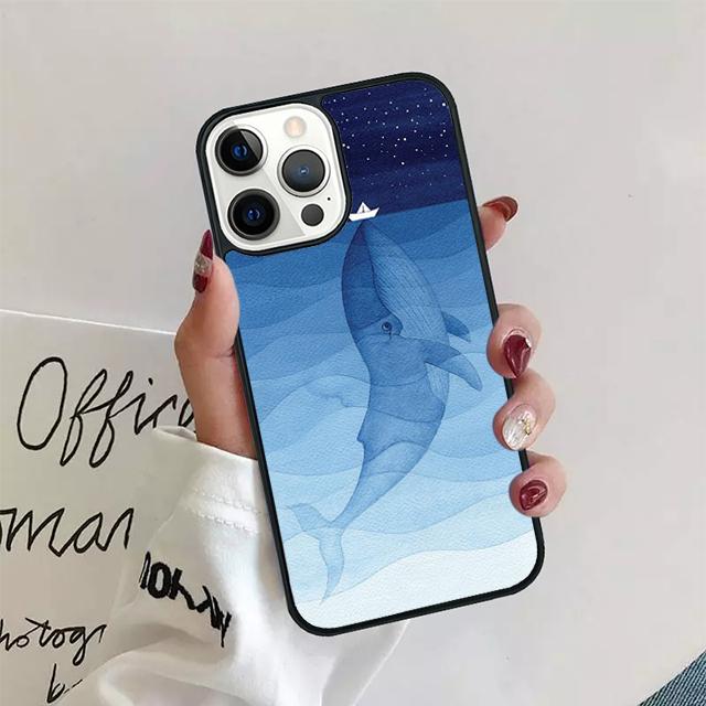 Чехол для телефона «Касатки» с океанскими животными для iPhone 11 12 13 14 Pro Max, мини-чехол для iPhone X XS Max XR 5 6 7 8 Plus Coque