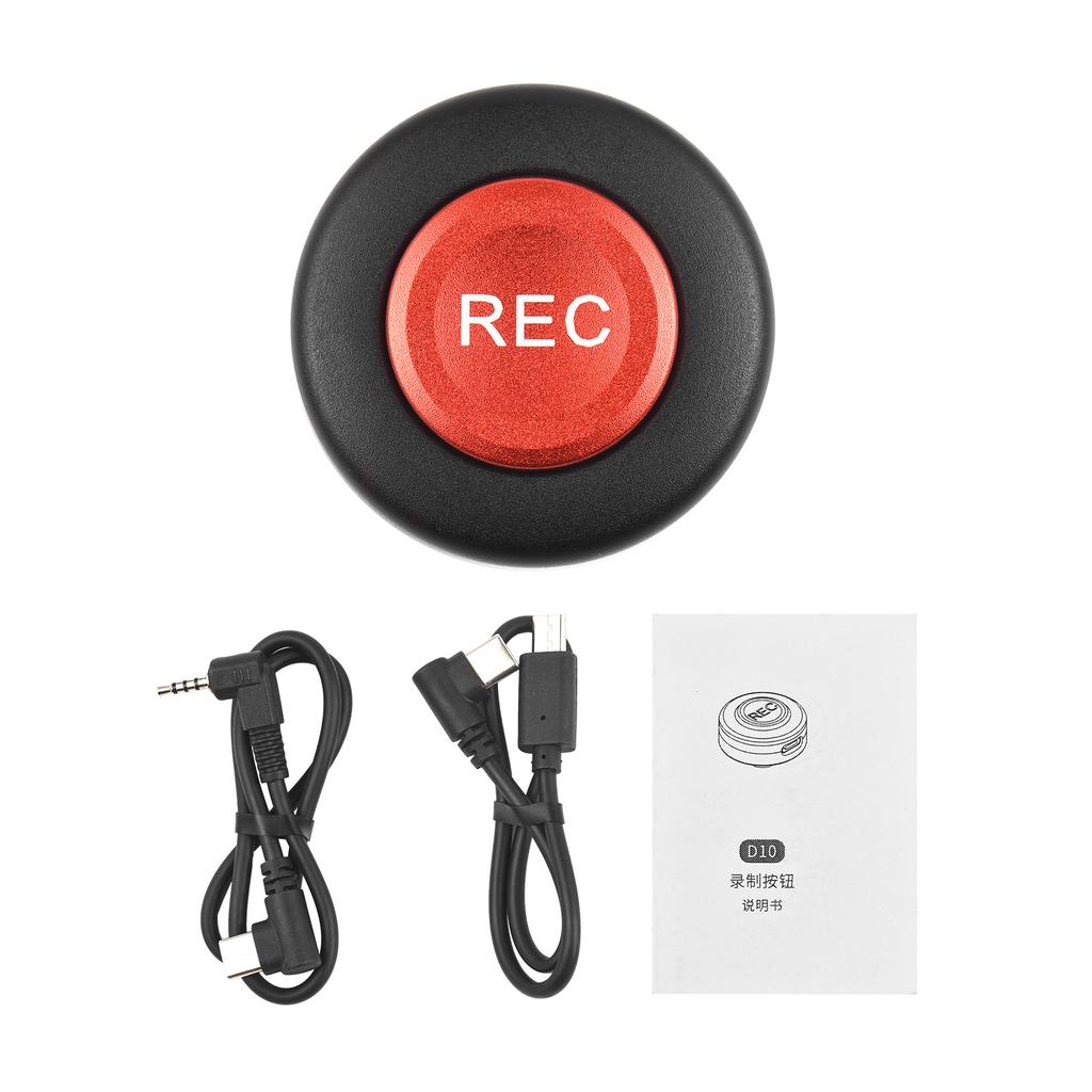 Camera Record Button Video Control Button Cold Shoe Mount with 2 Control Cables Replacement for Sony A9 II/A9/A7R V/A7R IV/A7 IV