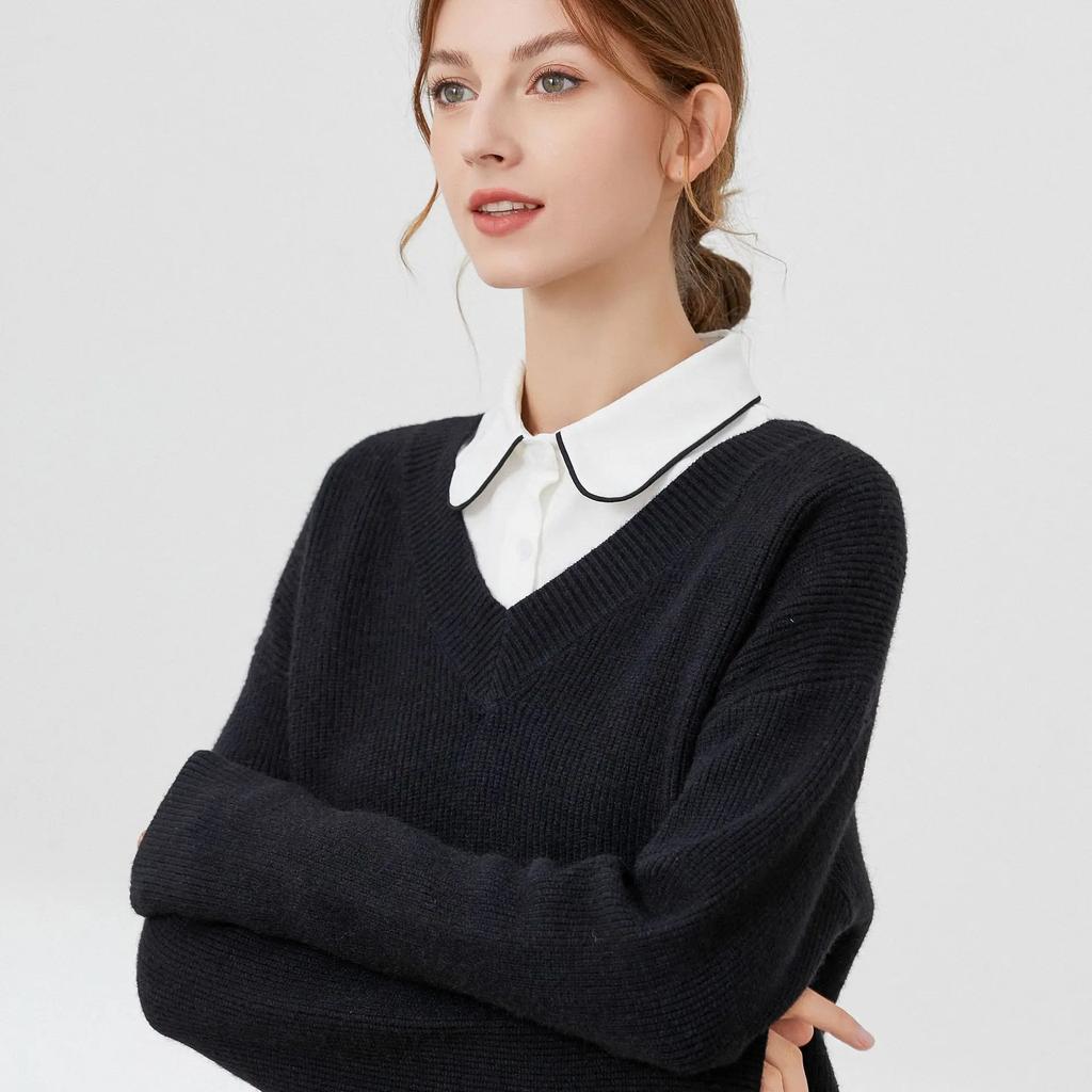 Adult Laple False Collar for Women Vintage Detachable Lapel Blouse Tops Fake Collars Women Kraagje Nep Clothes Accessories