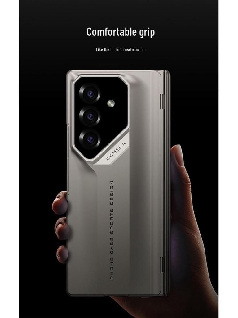 Тонкий магнитный чехол для Samsung Z Fold7 Supercar с защитой шарнира