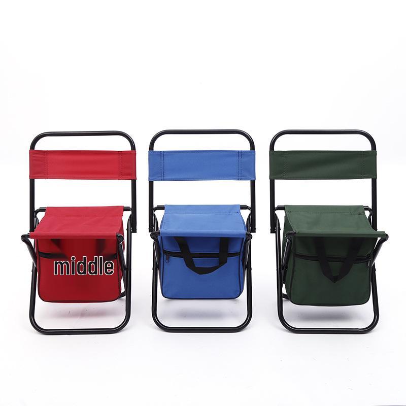 Portable Folding Chair: Outdoor Camping and Beach Backrest, Sketching, Picnic, Fishing Chair.