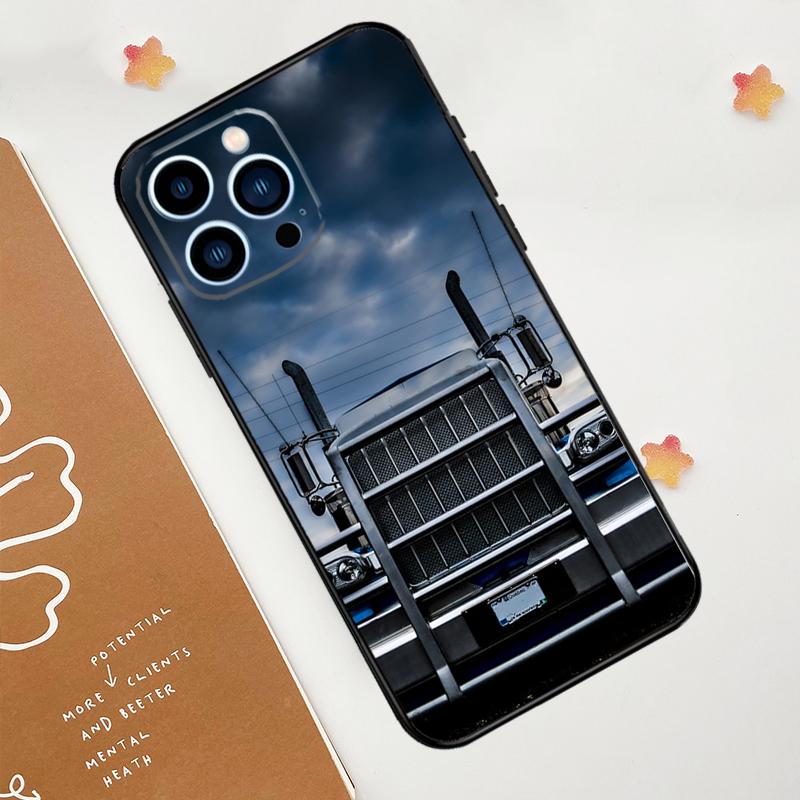 Крутой чехол для телефона с изображением тяжелого грузовика для iPhone 17 Pro Max 14 11 15 16 Pro Max 13 12 mini 16 Plus 16e 17 Air Funda