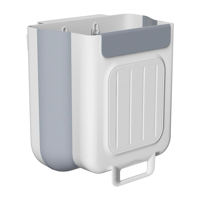 4043 кухонный складной мусорный бак бытовой шкаф подвесное хранилище мусора изгиб и утолщение мусорный бак большого диаметра