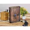 Leather Journal Triple Moon Goddess Spell Book Book of Shadows Grimoire Deckle