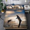 Высококачественный пододеяльник с индивидуальным дизайном Dolphin 3D Duvet Cover set King Queen Double Twin Single Size Bed Set
