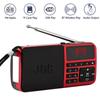 Mini Portable Pocket FM Radio USB MP3 Bluetooth Speaker Radios with Rechargeable Battery For Go Hiking FM Radio Receiver