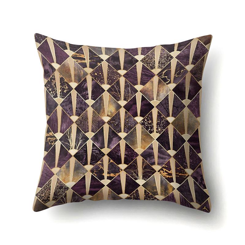 Polyester Pillowcase Automobile Decoration Home Printed Pillowcase