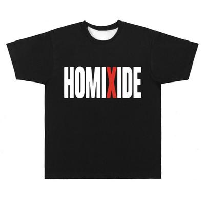 Графическая футболка Ghetto Homixide Gang Playboi Carti Opium Мерч Футболка Мужская Женская Хип-хоп Оверсайз Футболки Мужские Футболки рэпера