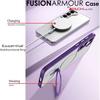 Galaxy S23 Plus Stand Case [Fusion Armour Ring] Premium Tough Rugged Protective Magnetic Kickstand Case, Wireless Charging Case for Samsung S23+