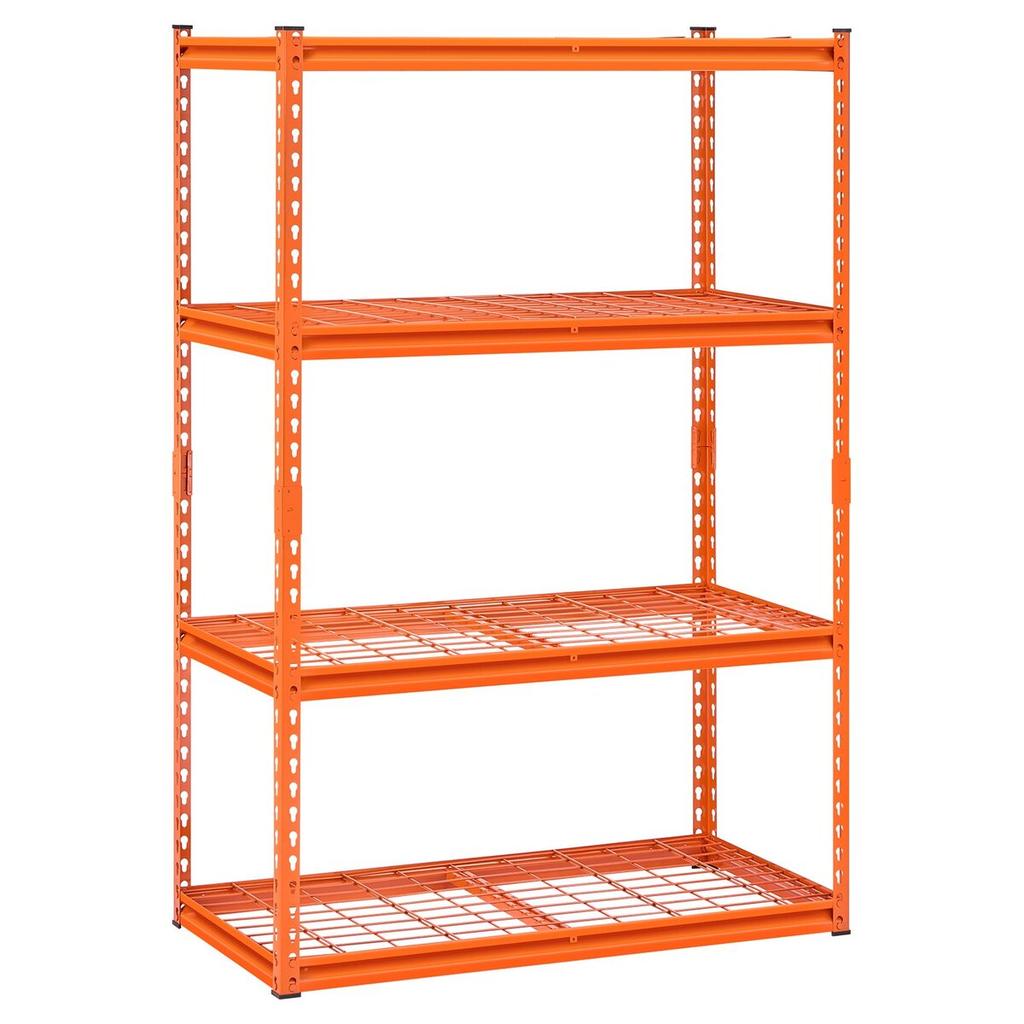 Storage Shelves 4 Tier Adjustable Heavy Duty Garage Shelving Unit 2400 lbs