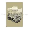 DORA Tin Sign Sarajevo Bosnia and Herzegovina Travel I Hercegovina Bascarsija Vijecnica Metal Plaque Create Cave Designer Bar Tin Sign Poster