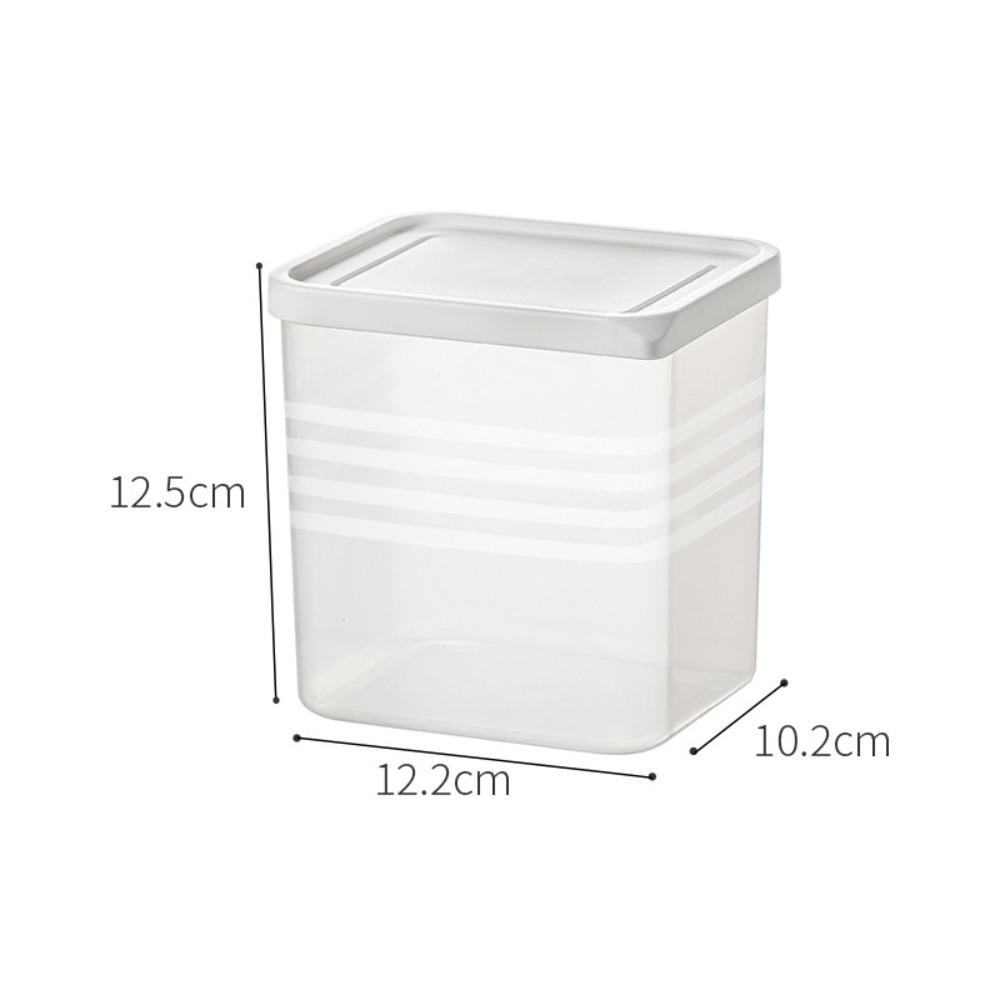 С герметичной крышкой органайзер для холодильника прозрачный контейнер для хранения продуктов принадлежности для кемпинга