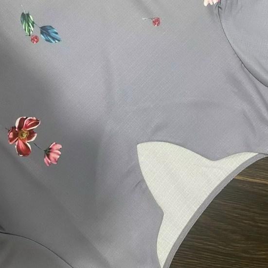 Женское летнее платье с v-образным вырезом и цветочным принтом, свободное прямое платье-пуловер длиной до колена, цветное платье миди, женская одежда