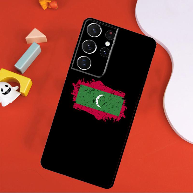 Чехол для телефона Флаг Мальдив для Samsung Galaxy S25 Ultra S9 S10 S20 S21 FE S22 S23 S24 Plus S24 Ultra