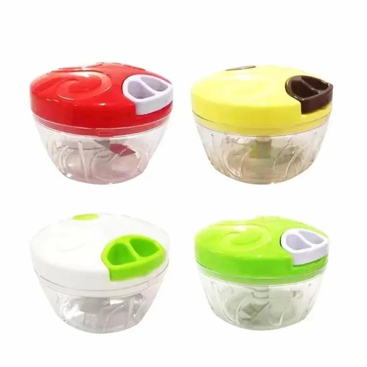 Кухонный инструмент Мясорубка Слайсер Шинковка Чеснок Резак Лук Резак Ручной Веревочный Кухонный Комбайн Ручной Измельчитель