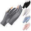 Thin Sunscreen Gloves Ice Silk Anti-UV Mittens Fashion Sun Protection Gloves  Summer Spring
