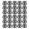 30PCS Metal Cord Locks End Spring Stop Toggle Stoppers Rustproof Lightweight Lanyard String Cord