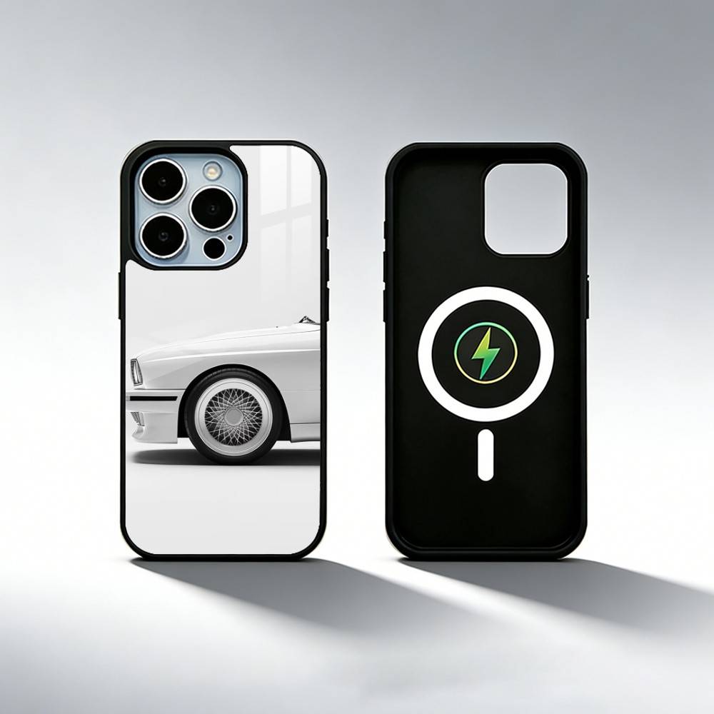 E30 CAR Чехол для телефона для iPhone17,16,15,14,13,12,11 Plus,Pro Max Магнитный для Magsafe Беспроводной зарядки