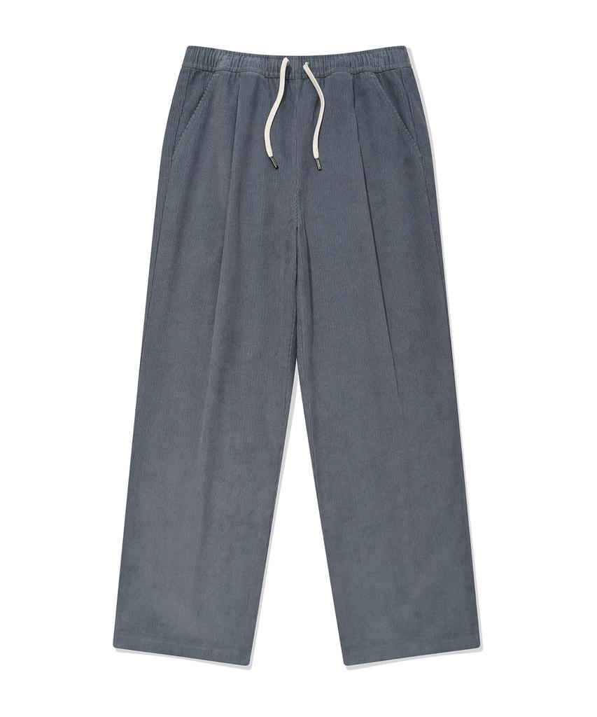 WACKY WILLY Corduroy Elastic Pants Blue