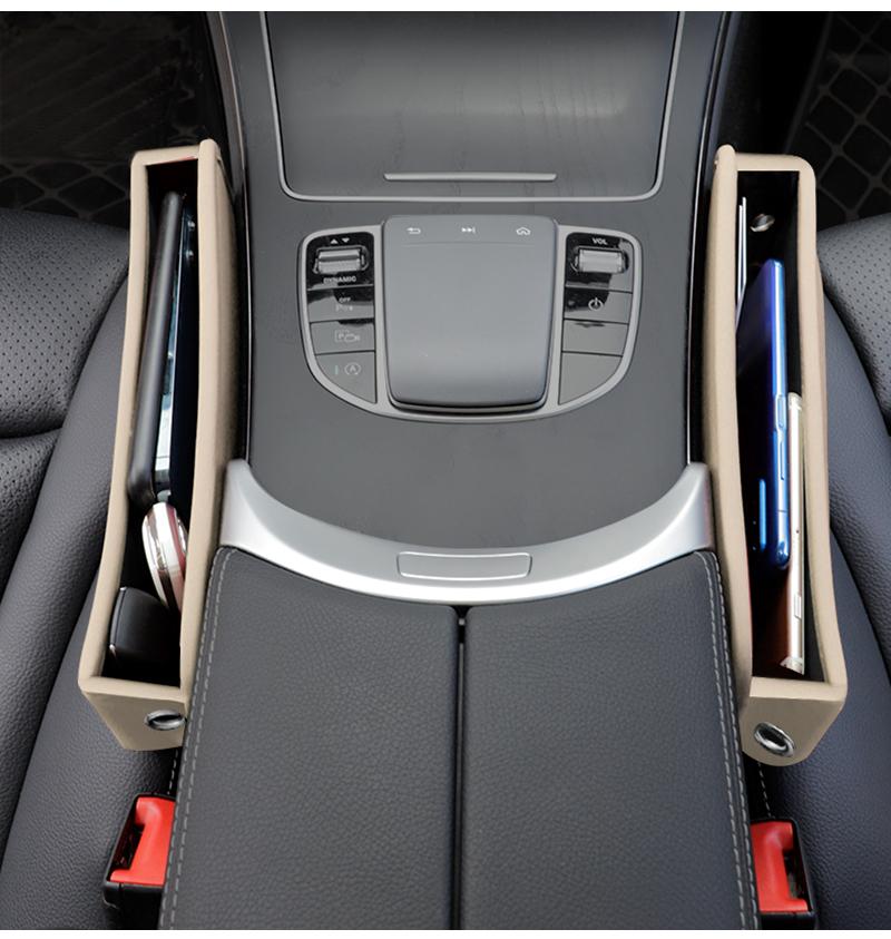 XBE2 Car Accessories Seat Gap Organizer Box Leak-proof Storage Bag For Lexus F SPORT ES RX NX LS UX LM LX GX LC RZ IS CT GS RC HS SC