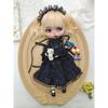 Платье для кук blythe Винтажное кружевное темно-черное платье 28-30 см OB22 OB24 AZONE аксессуары для кукол Blyth одежда для кукол blythe платье