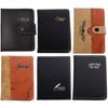 Memo Pads Mini Notebook PU Cover Leather Notebook Office Accessories Pocket Notepad  Stationery