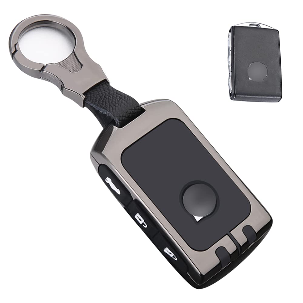 LETINGFAR Key Case for Volvo Smart Key Case Key Cover Alloy TPU Volvo Dedicated