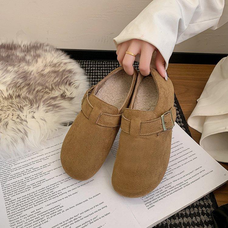 Внутренние ретро-босоножки Birkenstocks, увеличивающие рост, новые ленивые повседневные туфли на весну и осень