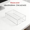 Clear Acrylic Mechanical Keyboard Dust Cover Protector Case For 60 96 98 104/108Key Transparent Anti-Dust Keyboard & Mouse Cover