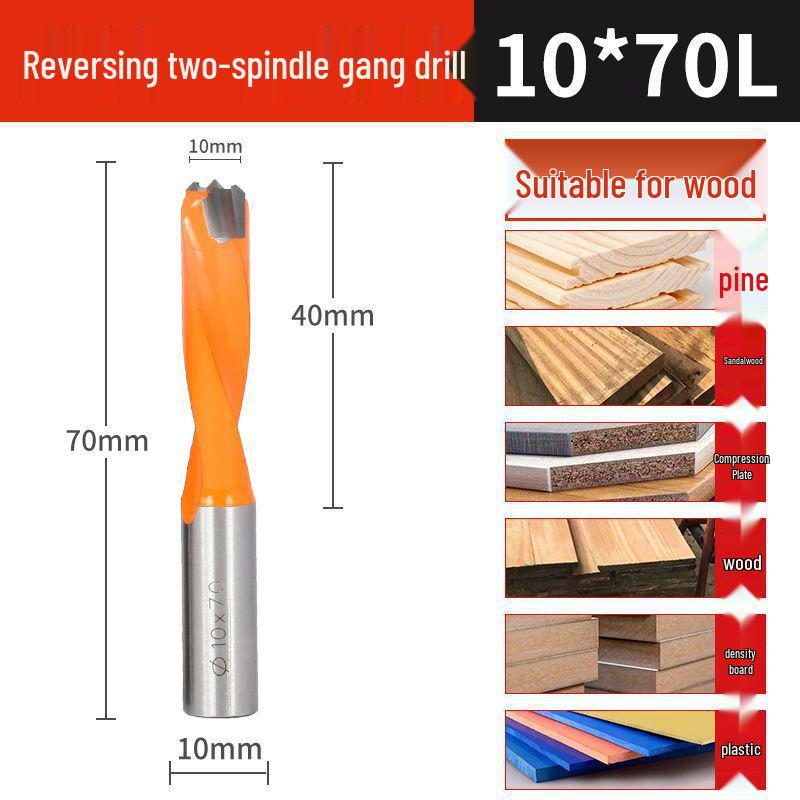 12 мм Фрезерная фреза для сверления боковых отверстий по дереву, пробойник для отверстий