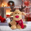 New Cute Dream Deer Plush Toys Christmas Deer Doll Animal Stuffed Doll Elk Plushies Home Decor Christmas Gift For BoysAnd Girls