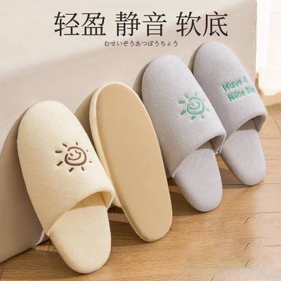 Японские бесшумные тапочки женские осенне-зимние домашние комнатные с мягкой подошвой бесшумные для деревянного пола коврик для лазания специальная тканевая обувь