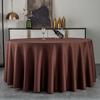 Полиэстеровая скатерть Элегантная однотонная тканевая скатерть Декоративная скатерть