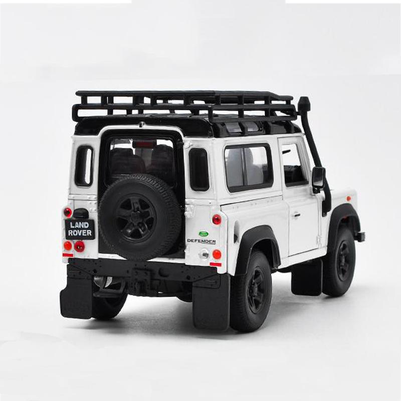 Welly 1/24 Модель автомобиля из сплава Land Rover Defender Литой металлический внедорожник Модель автомобиля Симуляция Коллекция Детская игрушка Подарок