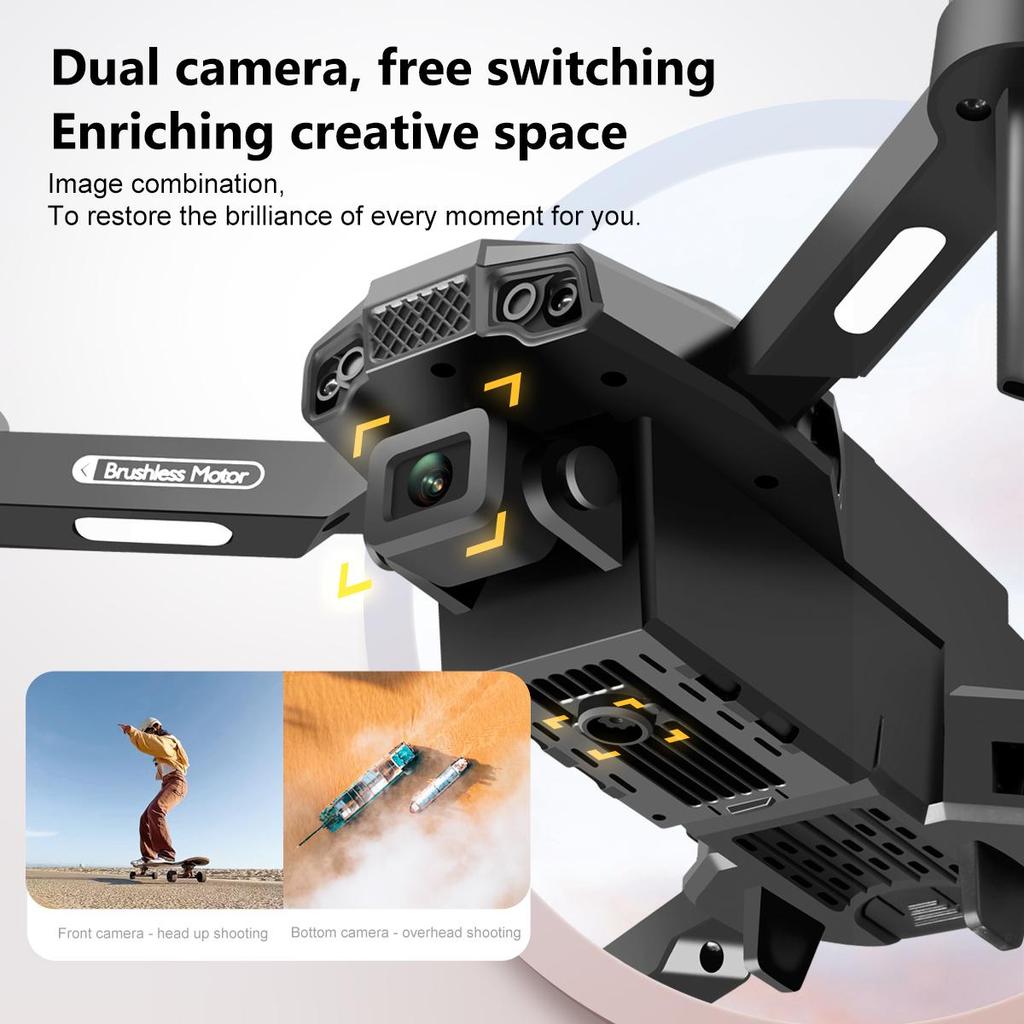 F198 4k Drone HD Camera Aerial Photography Professional QuadcopterOptical Flow Складной Мини RC Игрушки для Избежания Препятствий Для Мальчиков