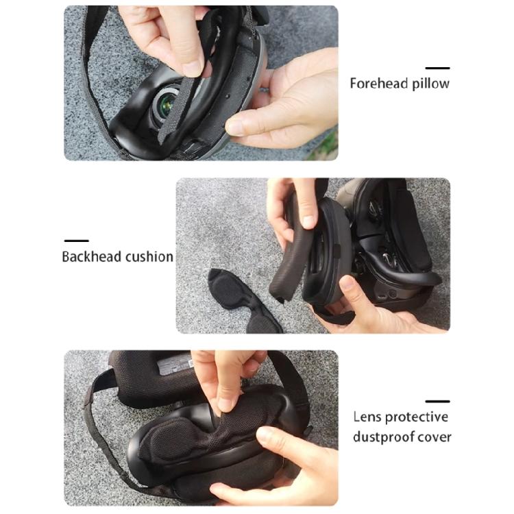 Поролоновая подкладка для очков, Дышащая накладка для глаз, Мягкая подушка для лба, Защитный чехол для линз, Подушка для затылка