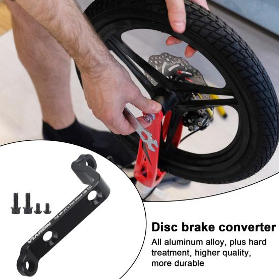 Адаптер дискового тормоза 160 мм, передний и задний универсальный адаптер для крепления суппорта велосипеда, простая установка, плоское крепление для велосипеда, адаптер тормоза для крепления на стойке с болтами для