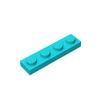 20Pcs MOC Compatible Assembles Particles Plate 3710 1x4 for Building Blocks Parts DIY Enlighten Bricks Educational Tech Toys