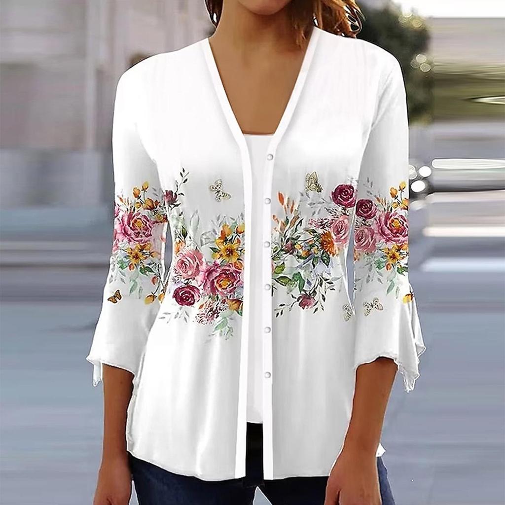 Женский летний кардиган-шаль с защитой от солнца: Универсальный, Тонкий, Короткий стиль, Доступны большие размеры.