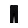 Li Ning Sports Trend Series Solid Color Straight Leg Casual Pants Men Bottoms Black AKXR509-2