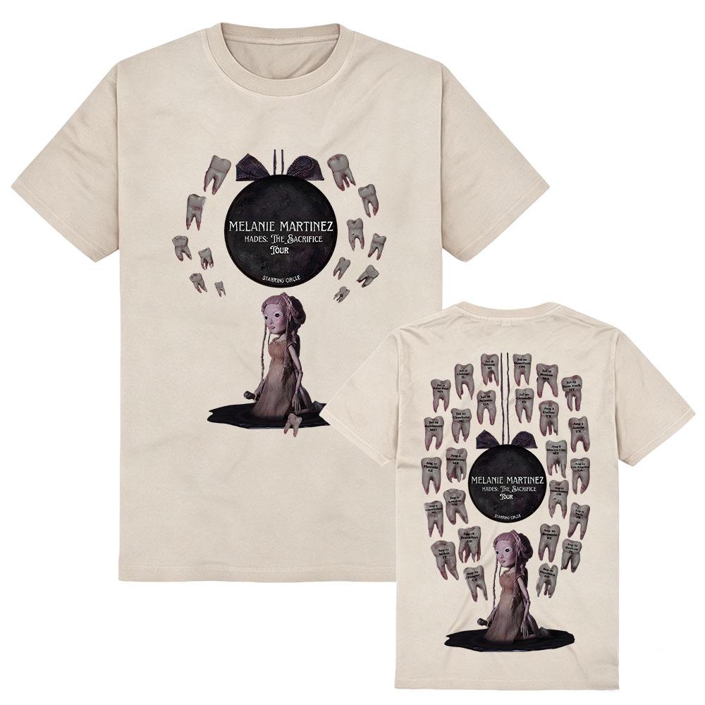Heads THE SACRIFICE TOUR 2026 T-shirt O-neck Cotton Short Sleeve Female Tshirts Summer Casual Unisex T Shirt Print Tops