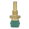 Water Temperature Sensor 2 Pins Brass Water Temperature Transducer 21 EN 40100 for Modern R220 5 R220 7 Excavator