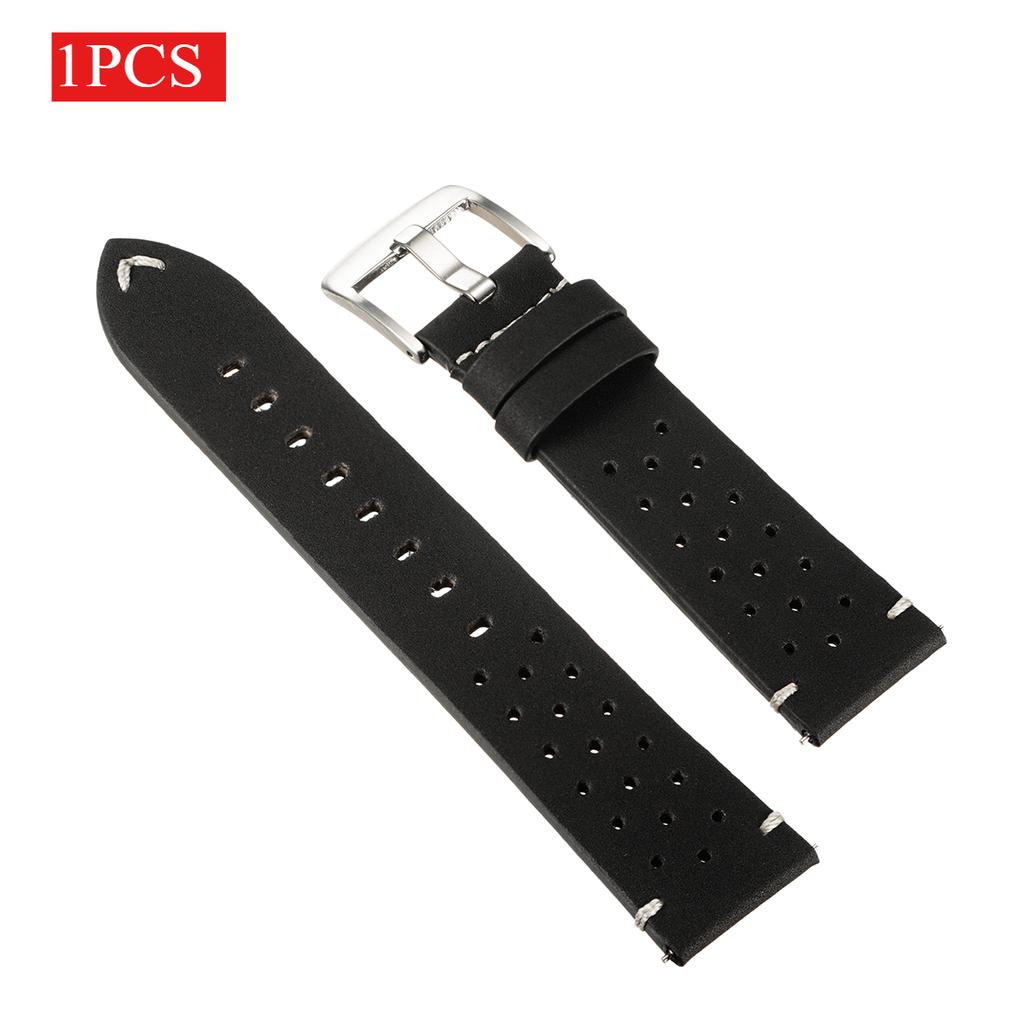 2 шт. 20 мм кожаный дышащий ремешок для Samsung Galaxy Watch 7 6 5 4 40/44 мм 6Classic 5Pro 22 мм ремешок для Huawei GT5 3 4Pro ремешок для часов