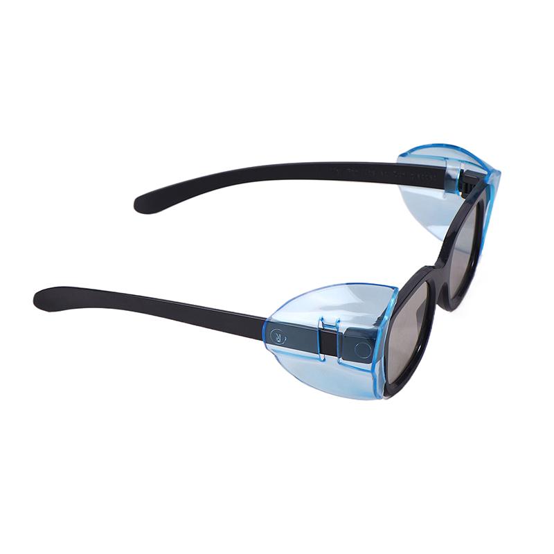 1Pair Safety Eye Glasses Side Shields TPU Flexible Protector Flap Glasses Safe Protection Side Cover 12/17mm Fits All Size
