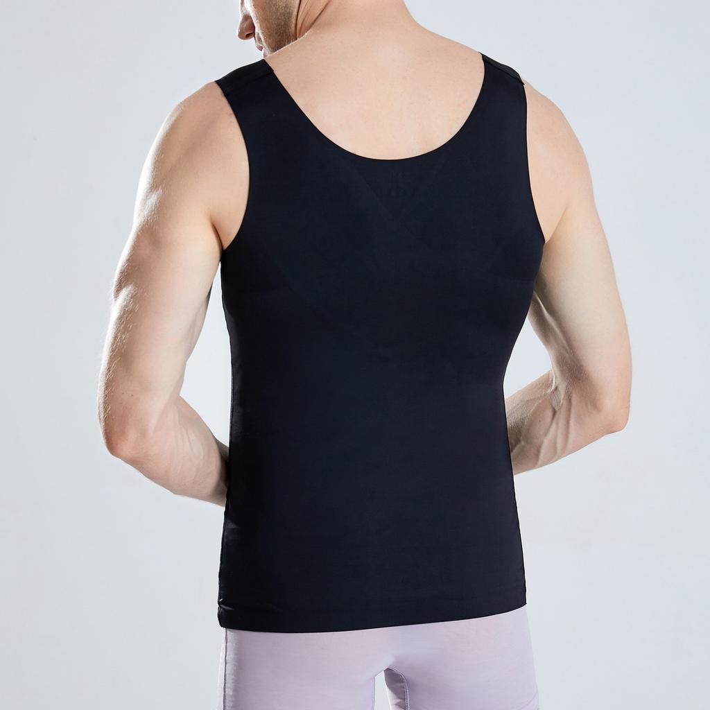 Мужской дышащий и удобный жилет для фитнеса и коррекции фигуры