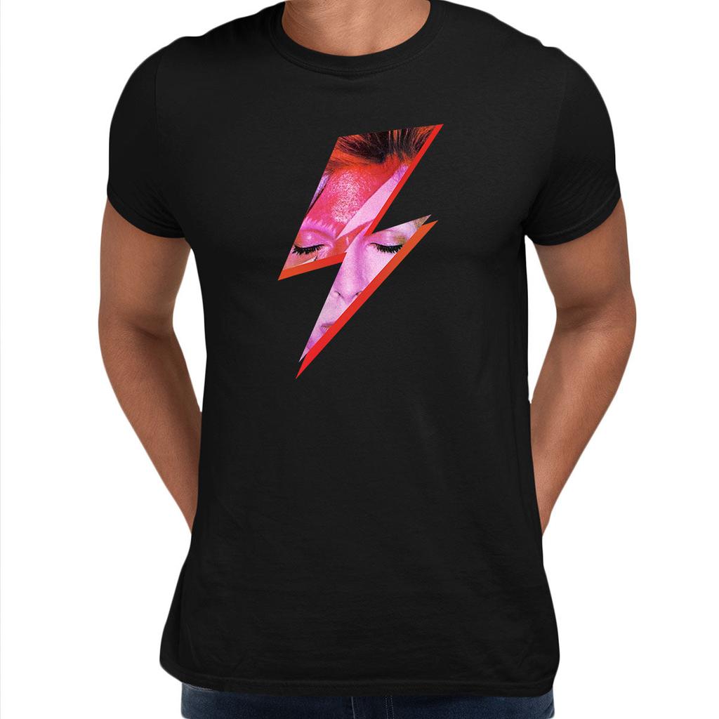 Rebel Ziggy Stardust Starman Print Music Rock Gift Men Women Unisex T-shirt