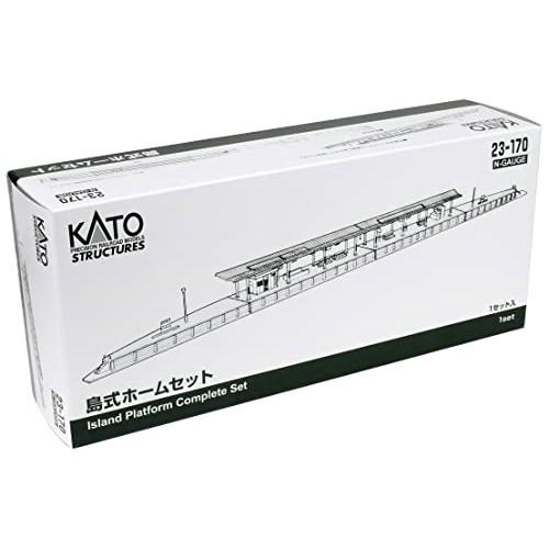 Kato N Gauge Island Platform Set 23-170 (Railway Model Supplies)