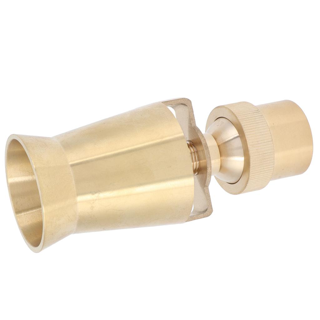 Латунная ледяная башня, кедровая насадка для фонтана, распылительная головка, регулируемый разбрызгиватель для пруда, внутренняя резьба G1