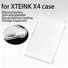 Для XTEINK X4 Электронная книга 4,3" XteinkX4 Мягкий ТПУ Чехол с защитой от падений Прозрачный Оригинальный Всесторонний Подушка безопасности Защитная задняя крышка
