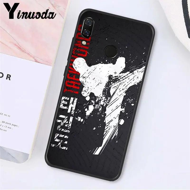 Yinuoda спортивный чехол для телефона taekwondo для Xiaomi Redmi Note 7 8T Redmi 5plus 6A Note8 4X Note8Pro